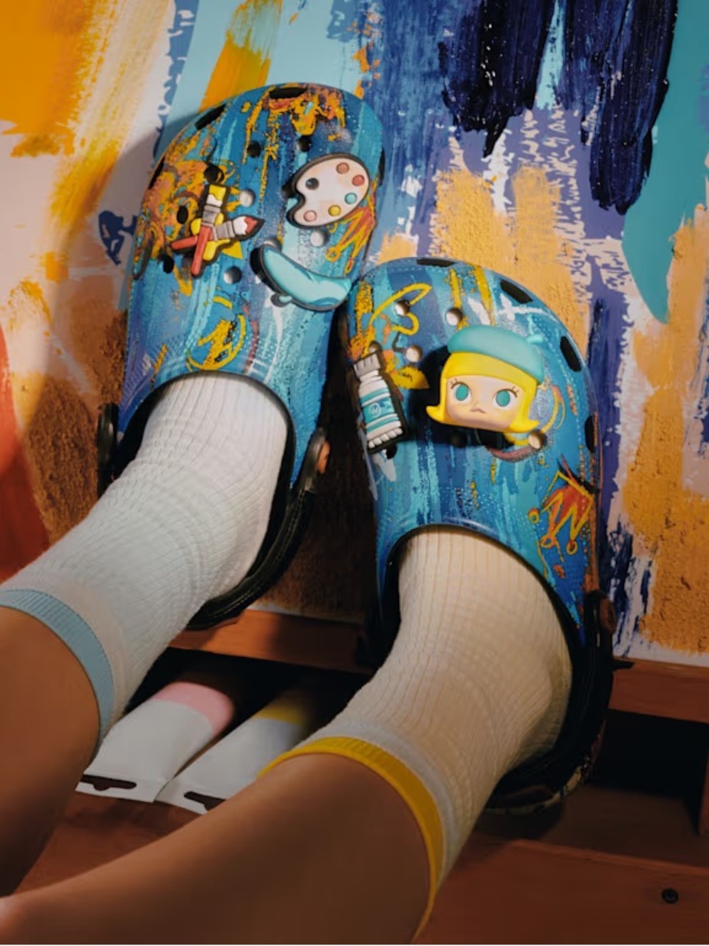 π©΅ CROCS x POP MART MOLLY CLOGS BLUE π©΅